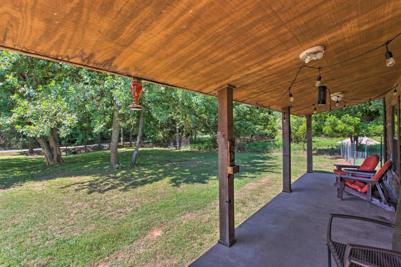 Texas Cabin On 130 Acres Walk To Lake Ray Roberts Collinsville Exteriér fotografie